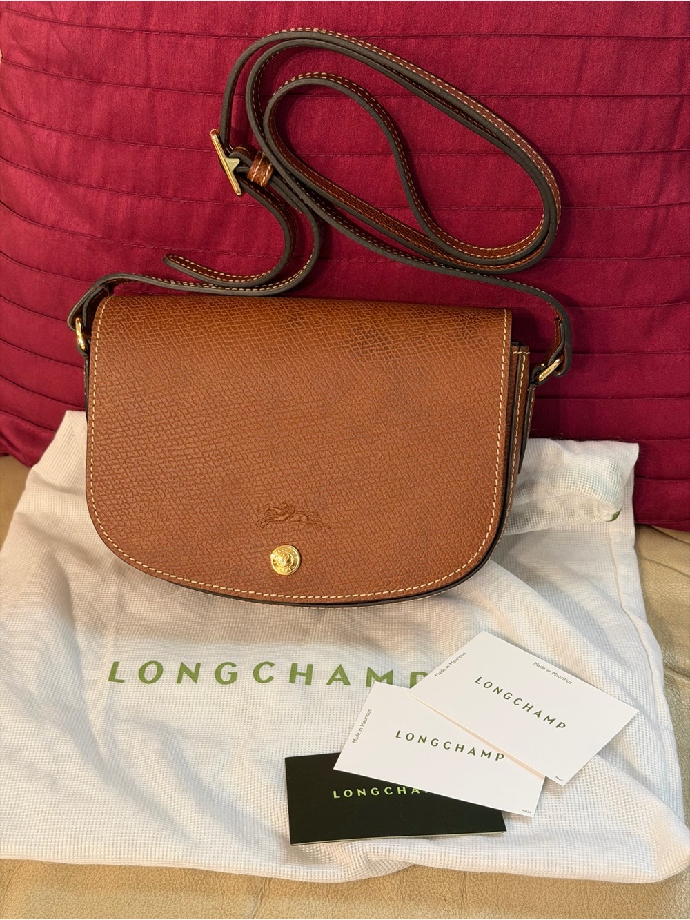 Longchamp Epure Leather Crossbody bag - Picture 6 of 16